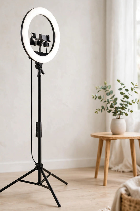 LED Ring Light Stand | إضاءة رينج لايت للتصوير