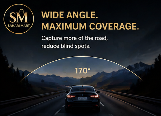 Smart Dash Camera – Ultra HD Night Vision | 170° Wide Angle | 24/7 Elite Car Protection