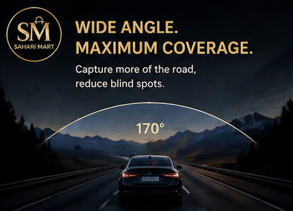 Smart Dash Camera – Ultra HD Night Vision | 170° Wide Angle | 24/7 Elite Car Protection