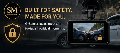 Smart Dash Camera – Ultra HD Night Vision | 170° Wide Angle | 24/7 Elite Car Protection