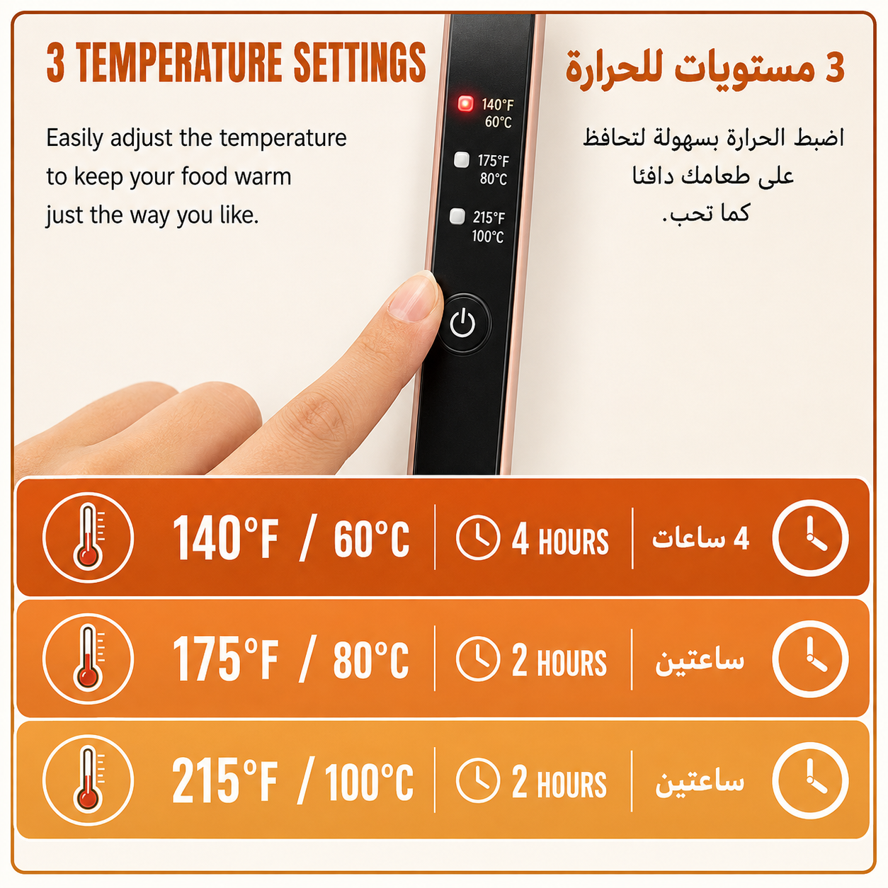 Flexible Food Warmer | لوح تسخين الأكل المرن