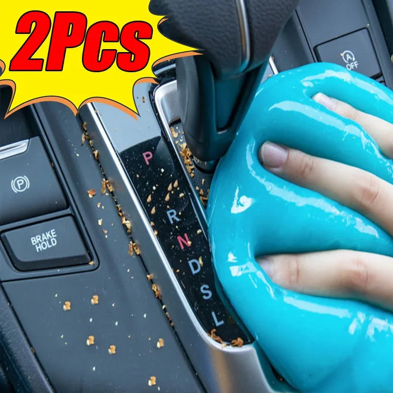 Car Cleaning Gel – Reusable Dust Remover for Car Interior & Electronics