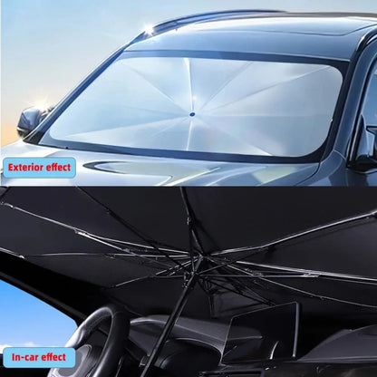 Car Windshield Sunshade Umbrella – Foldable UV Protection Auto Sun Shade Cover