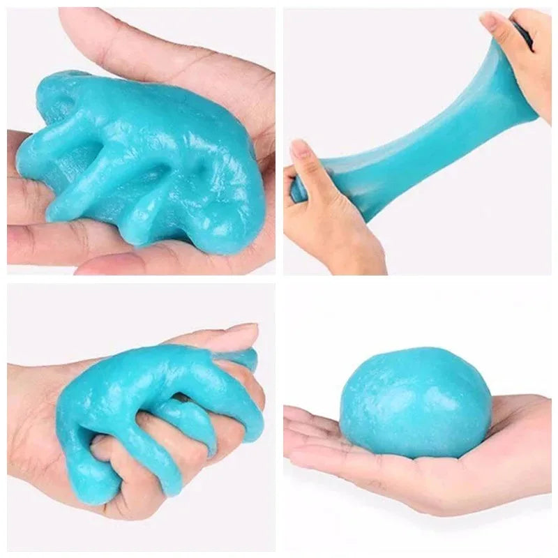 Car Cleaning Gel – Reusable Dust Remover for Car Interior & Electronics