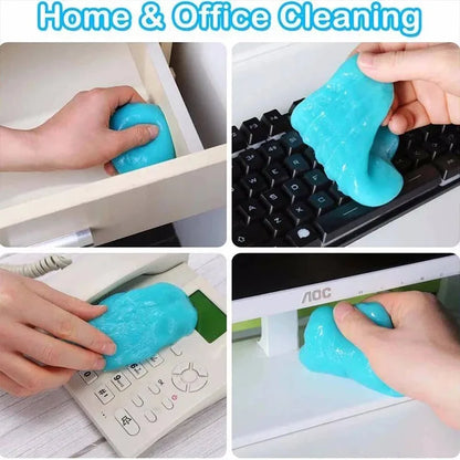 Car Cleaning Gel – Reusable Dust Remover for Car Interior & Electronics