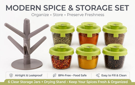 Rotating Spice Organizer / منظم بهارات دوّار