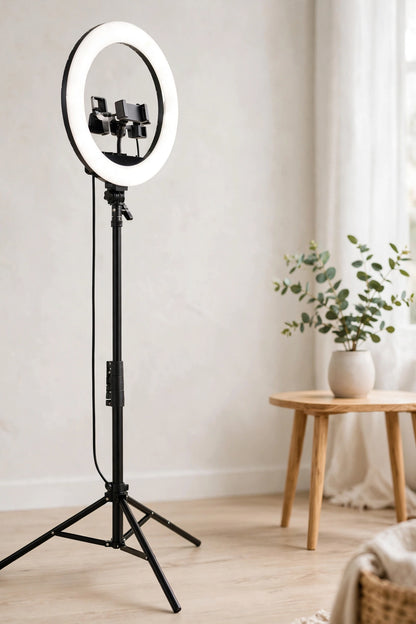 LED Ring Light Stand | إضاءة رينج لايت للتصوير